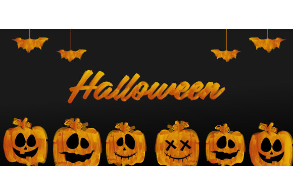 Hand Drawn Watercolor Halloween Backgrounds for Crafters & Etsy Sellers