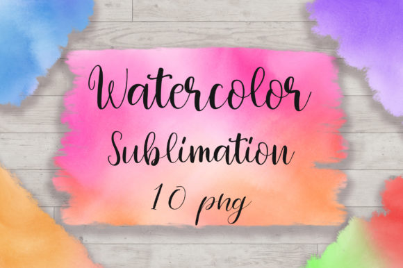 Sublimation Watercolor Background Review for Real Embroidery Projects