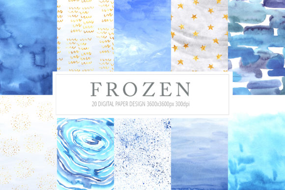 Watercolor 20 Digital Paper Designs – Soft Backgrounds for Handmade Charm