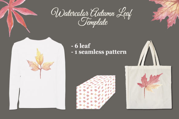 Watercolor Autumn Leaf Template for Print Templates: A Designer’s Review