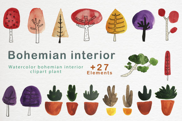 Watercolor Bohemian Interior Clip Art: A Designer’s Real-World Embroidery Review
