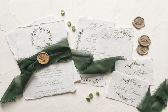 Watercolor Monogram Wedding Suite: A Print Templates Gem for Elegant Blog Branding